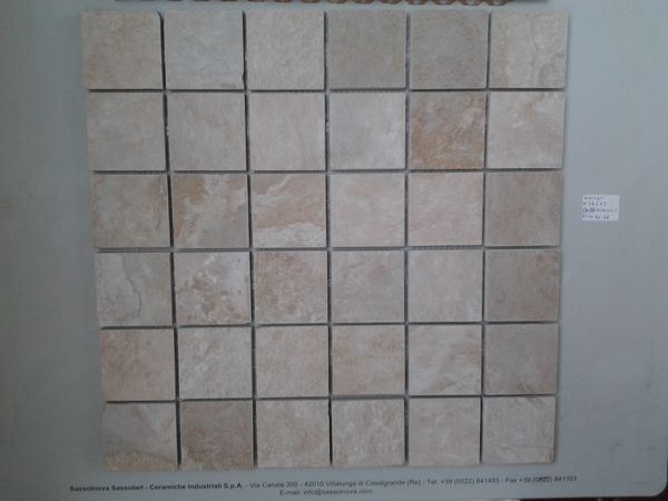 Mosaico gress porcellanato 33,5 x 33,5